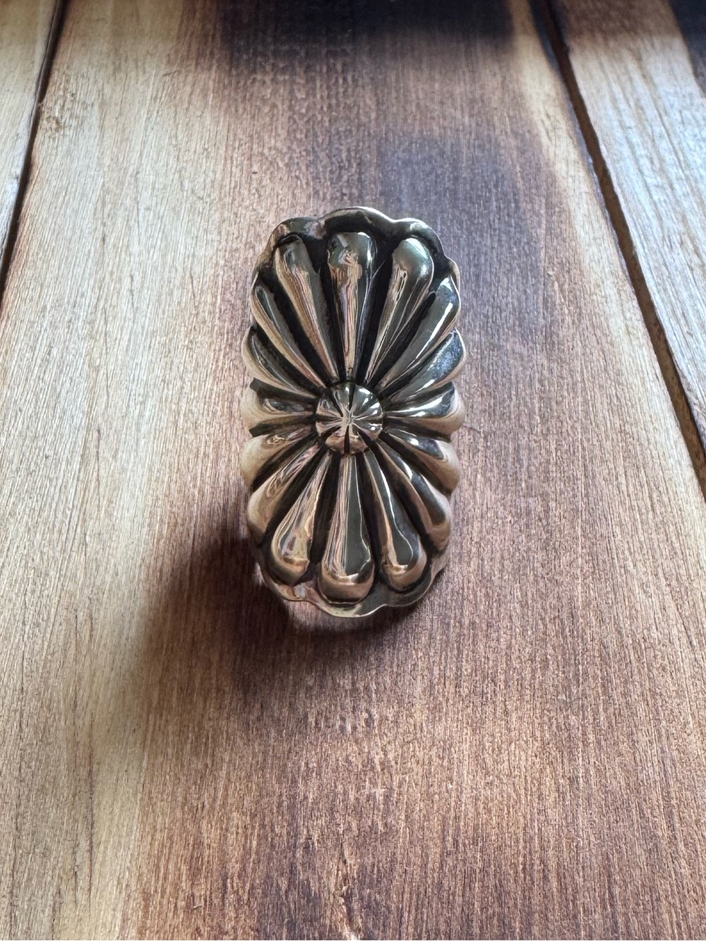 Darrell Cadman Sterling Concho Ring